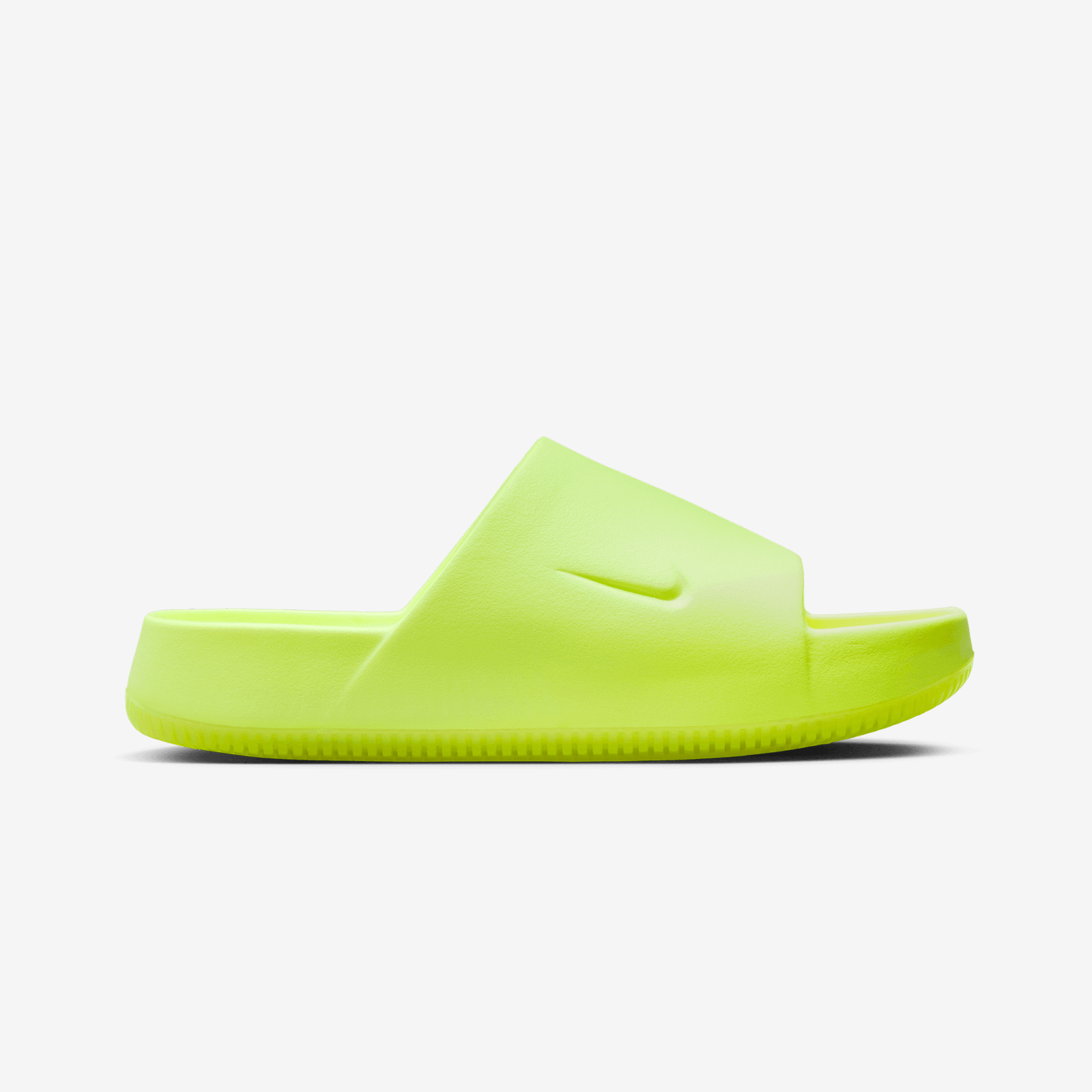 Nike slides neon discount green